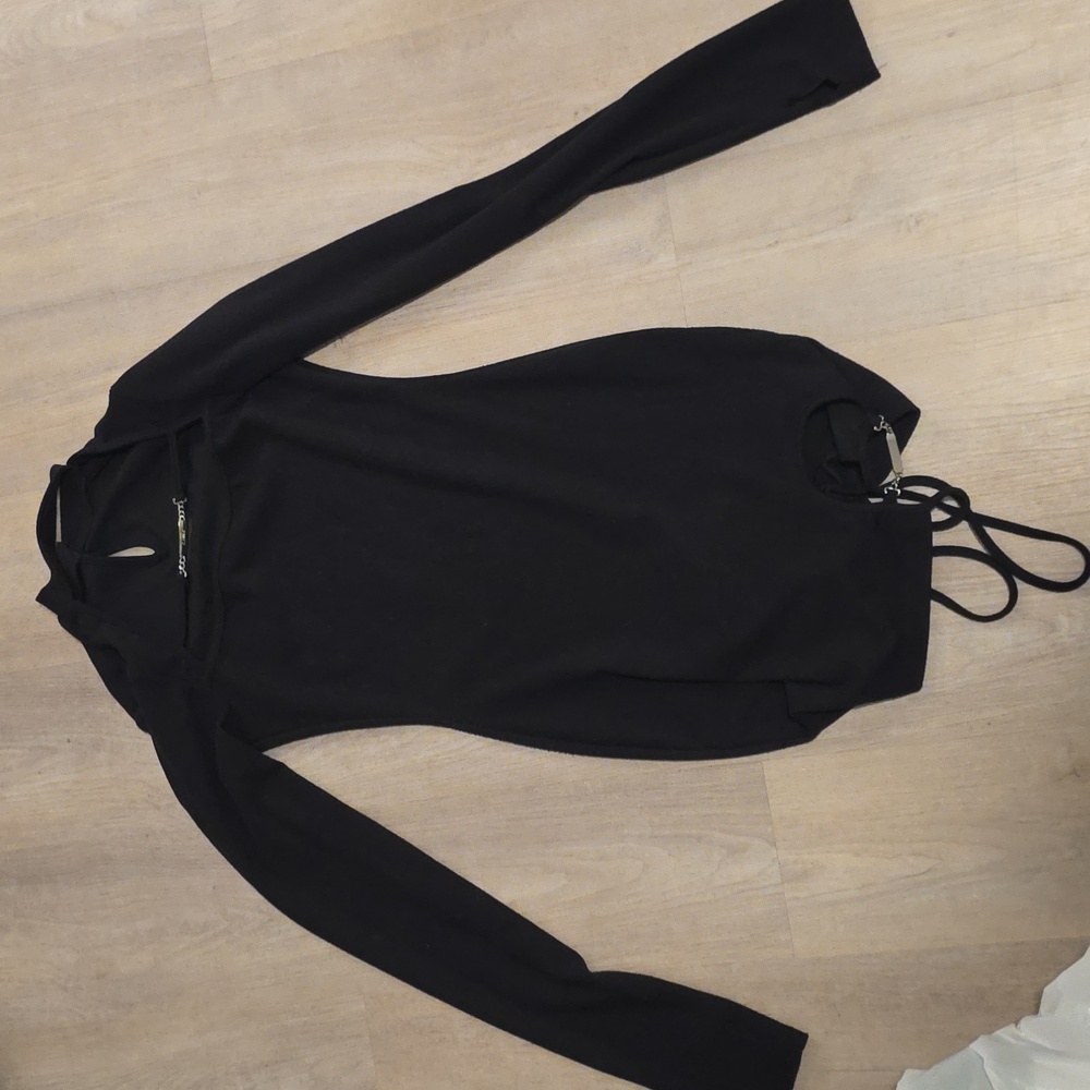 Elegant Black Mini Dress
